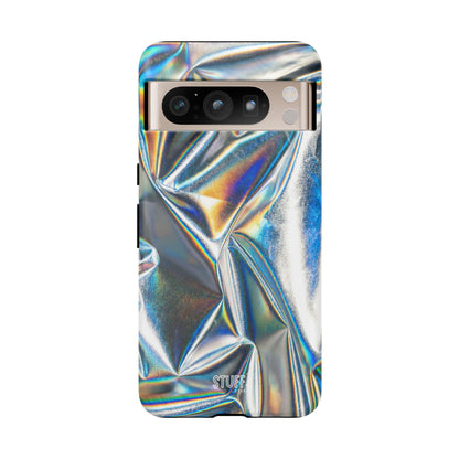 Metallic Case | Coque résistante double protection anti-choc - Effet Métallique