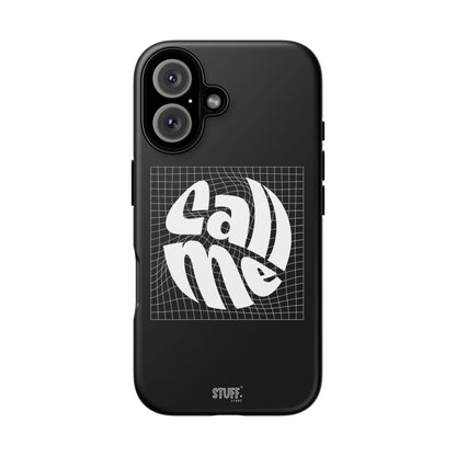 Call Me Case | Coque résistante double protection - Noir Effet Mat