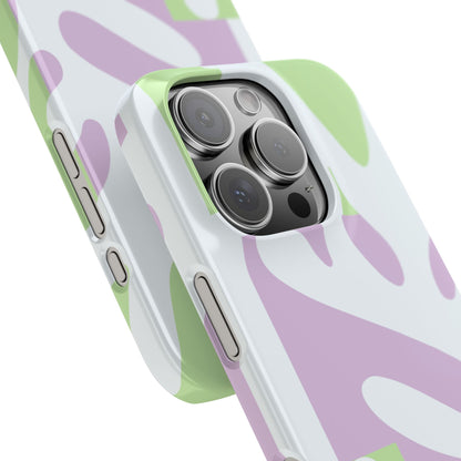 Natura Case | Coque snap légère et résistante avec Design Floral inspiration Matisse