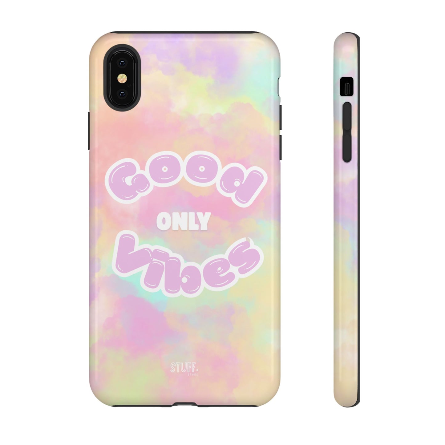 Good Vibes Only Case | Coque résistante double protection avec Design Aesthetic
