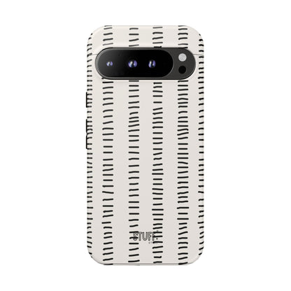Striped Case | Coque résistante double protection antichoc - Design Minimaliste
