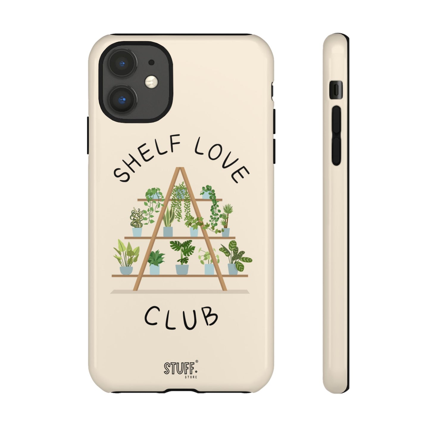 Shelf Love Club – Coque résistante à double protection | Parfaite pour les amoureux des plantes