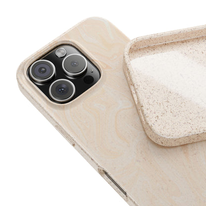 Liquid Marble Case | Coque Eco-Friendly en Bambou et Bioplastique Effet Marbré - Disponible avec Emballage Cadeau