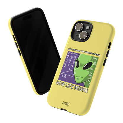 Confused Alien Case | Coque résistante Dual Protect anti-choc