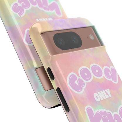 Good Vibes Only Case | Coque résistante double protection avec Design Aesthetic