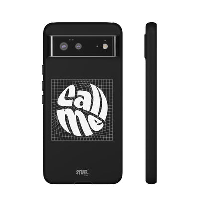 Call Me Case | Coque résistante double protection - Noir Effet Mat