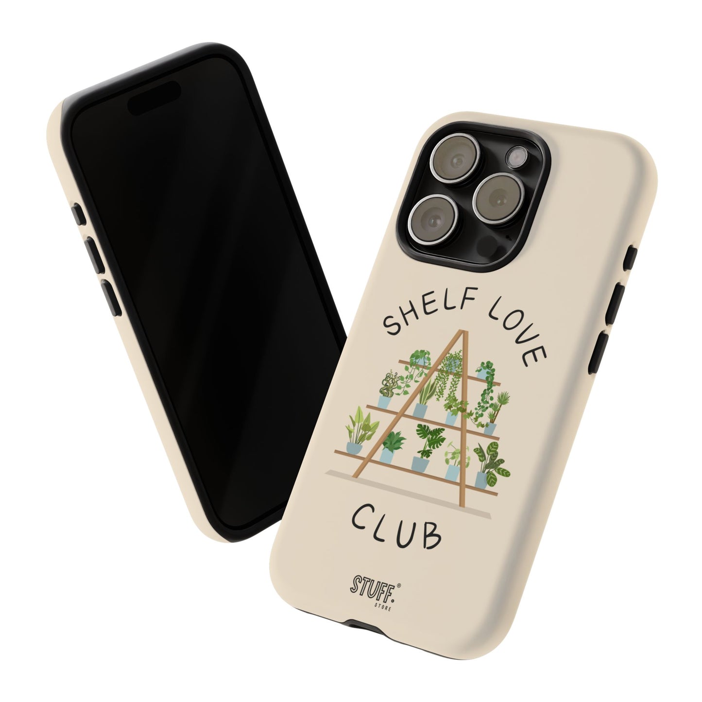 Shelf Love Club – Coque résistante à double protection | Parfaite pour les amoureux des plantes