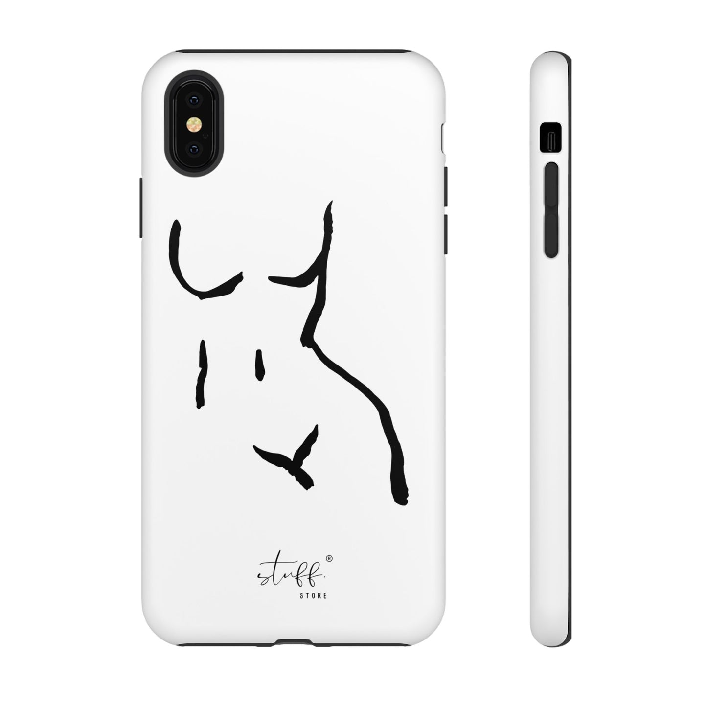 The Curve Case | Resistant double protection shell with Minimalist Design by Women