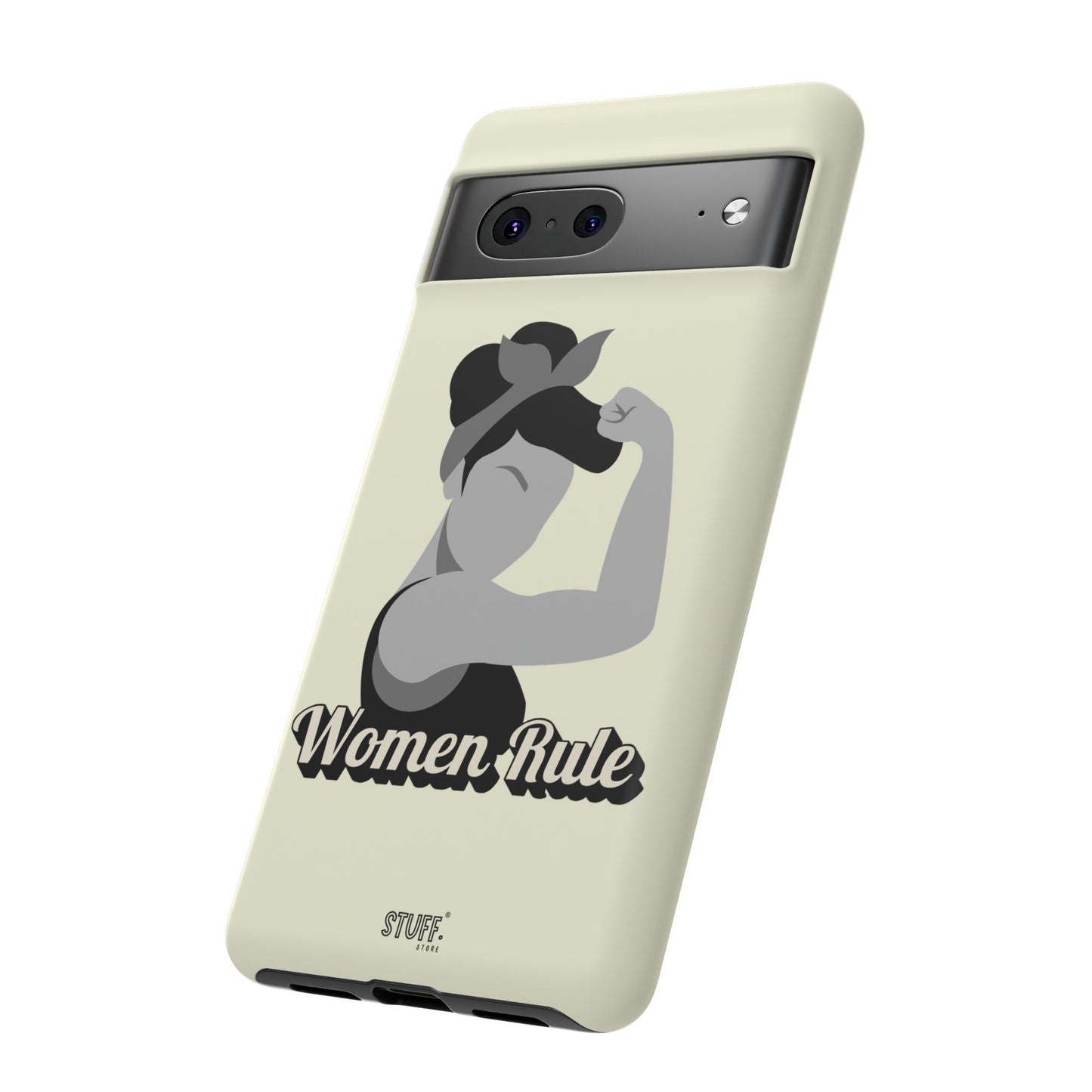Women Rule Case | Coque résistante double protection avec Design Féministe inspirant