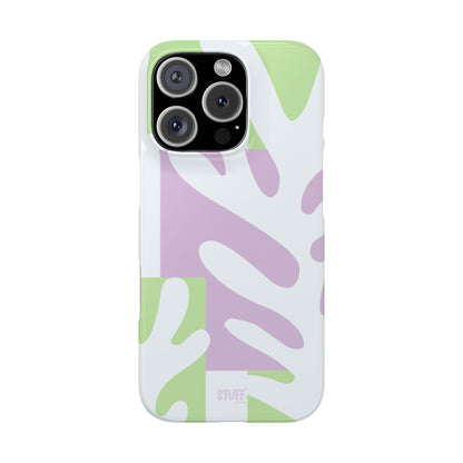 Natura Case | Coque snap légère et résistante avec Design Floral inspiration Matisse