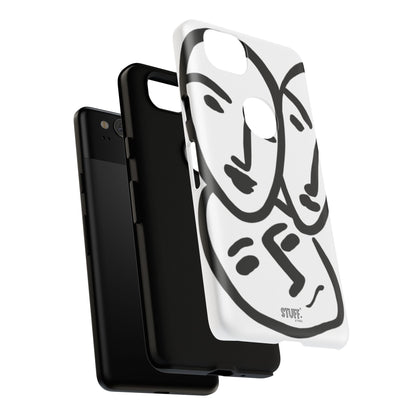 Les Trois Visages | Coque résistante double protection — inspiration Matisse