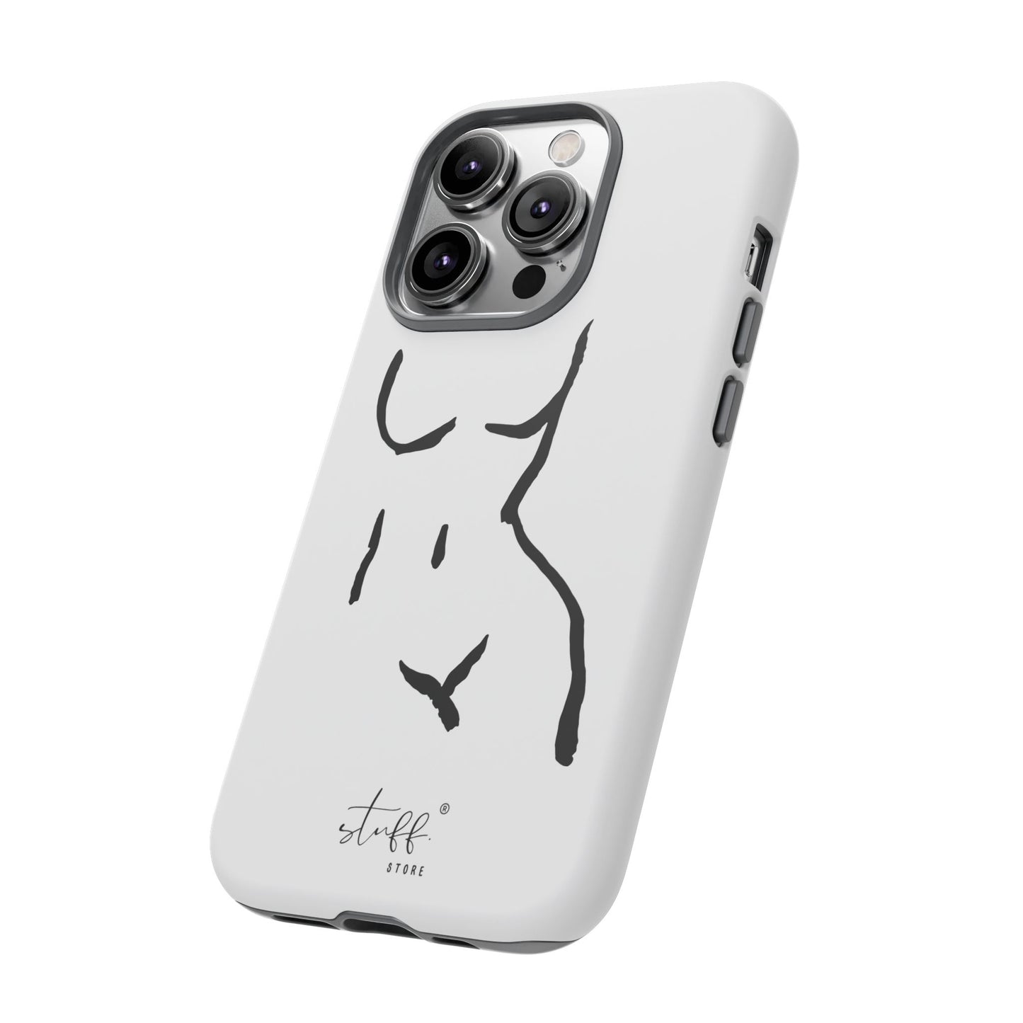 The Curve Case | Resistant double protection shell with Minimalist Design by Women