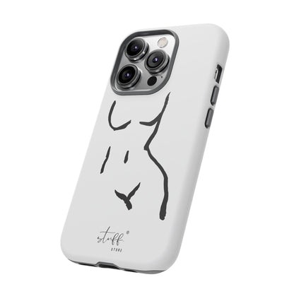 The Curve Case | Resistant double protection shell with Minimalist Design by Women
