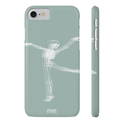 Bone-a-Rina | Coque slim durable et anti-chocs avec Design de Squelette Ballerine