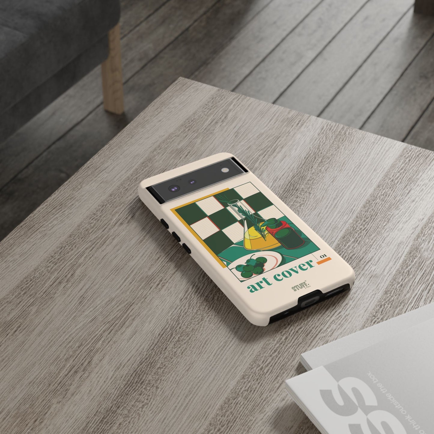 Olio d'Amore Case | Coque résistante double protection avec Design artistique Rétro