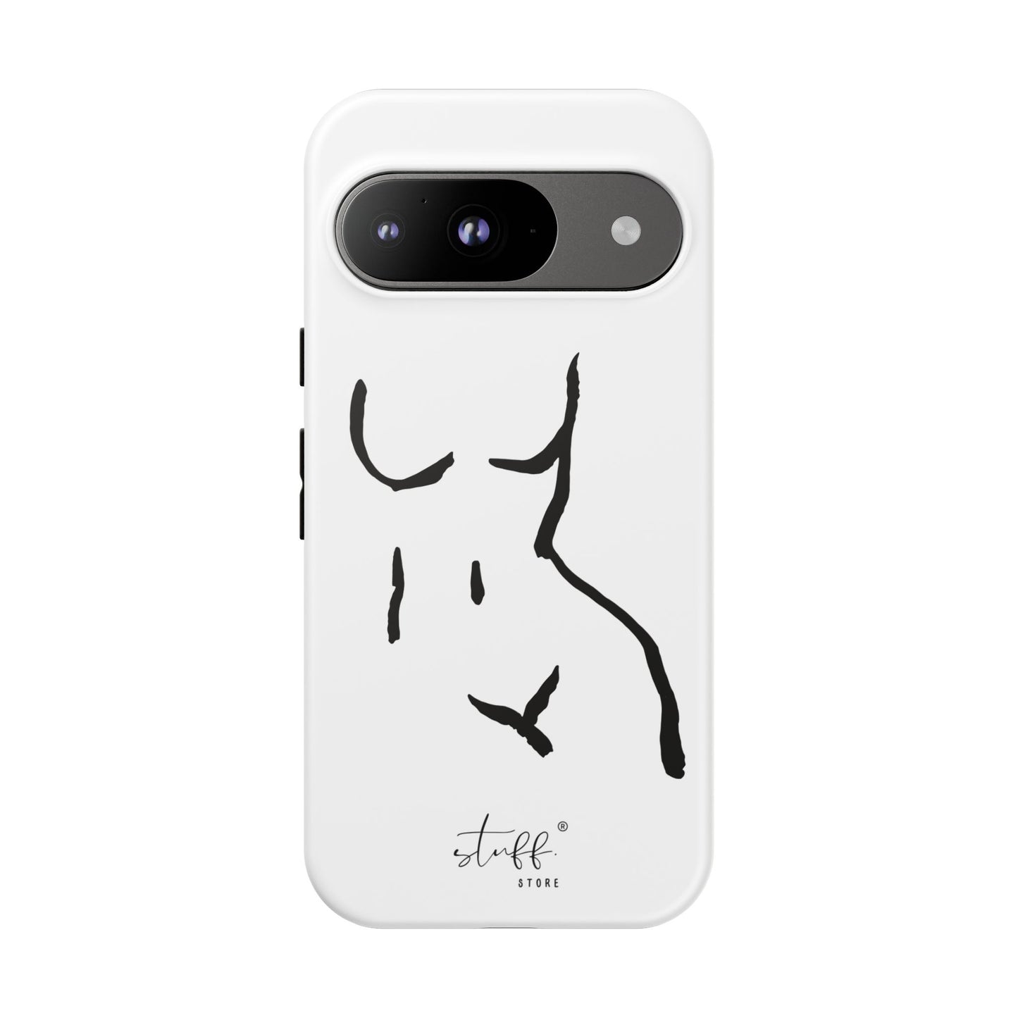 The Curve Case | Resistant double protection shell with Minimalist Design by Women