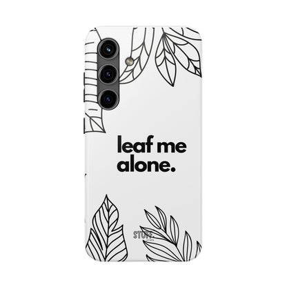 Leaf Me Case | Coque résistante double protection avec design minimaliste