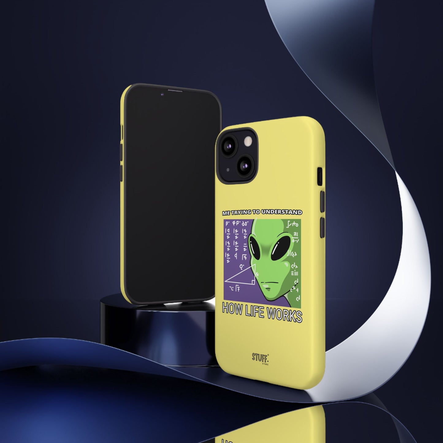 Confused Alien Case | Coque résistante Dual Protect anti-choc