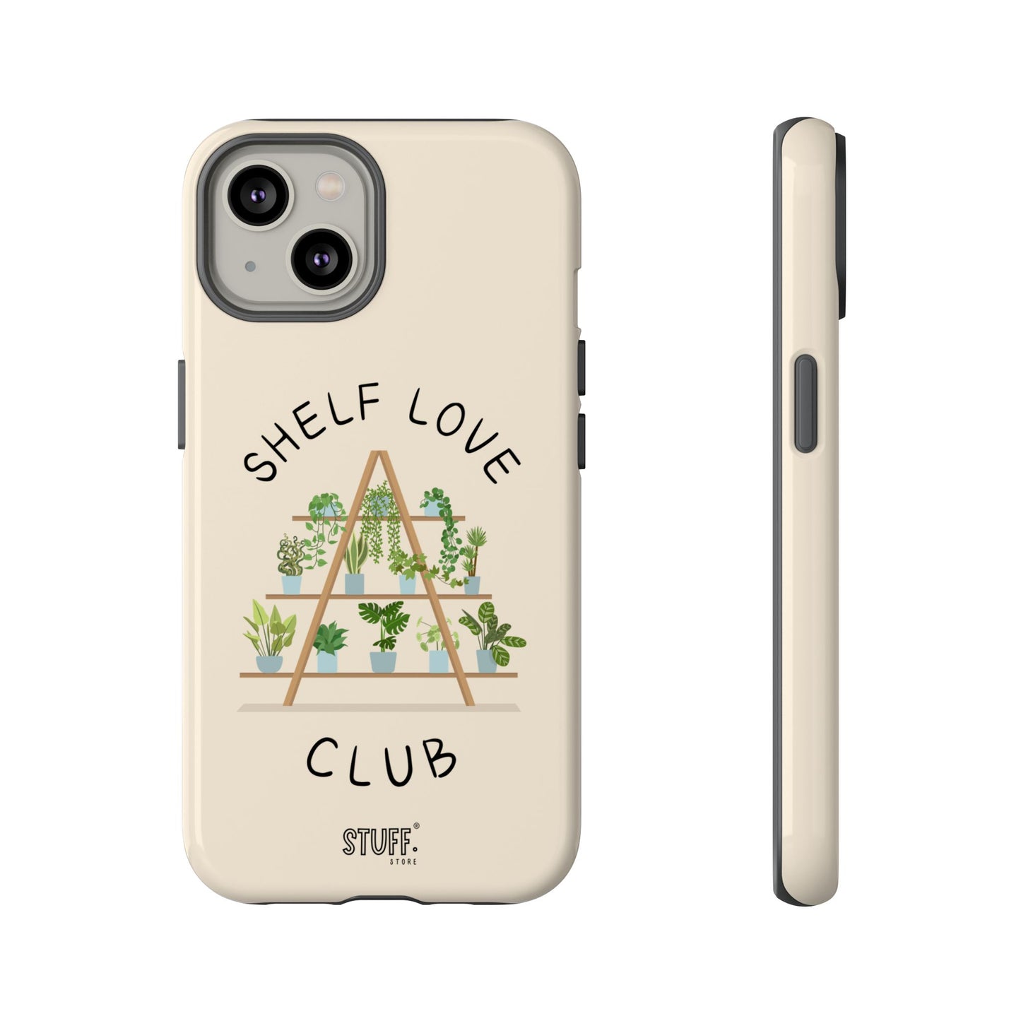Shelf Love Club – Coque résistante à double protection | Parfaite pour les amoureux des plantes