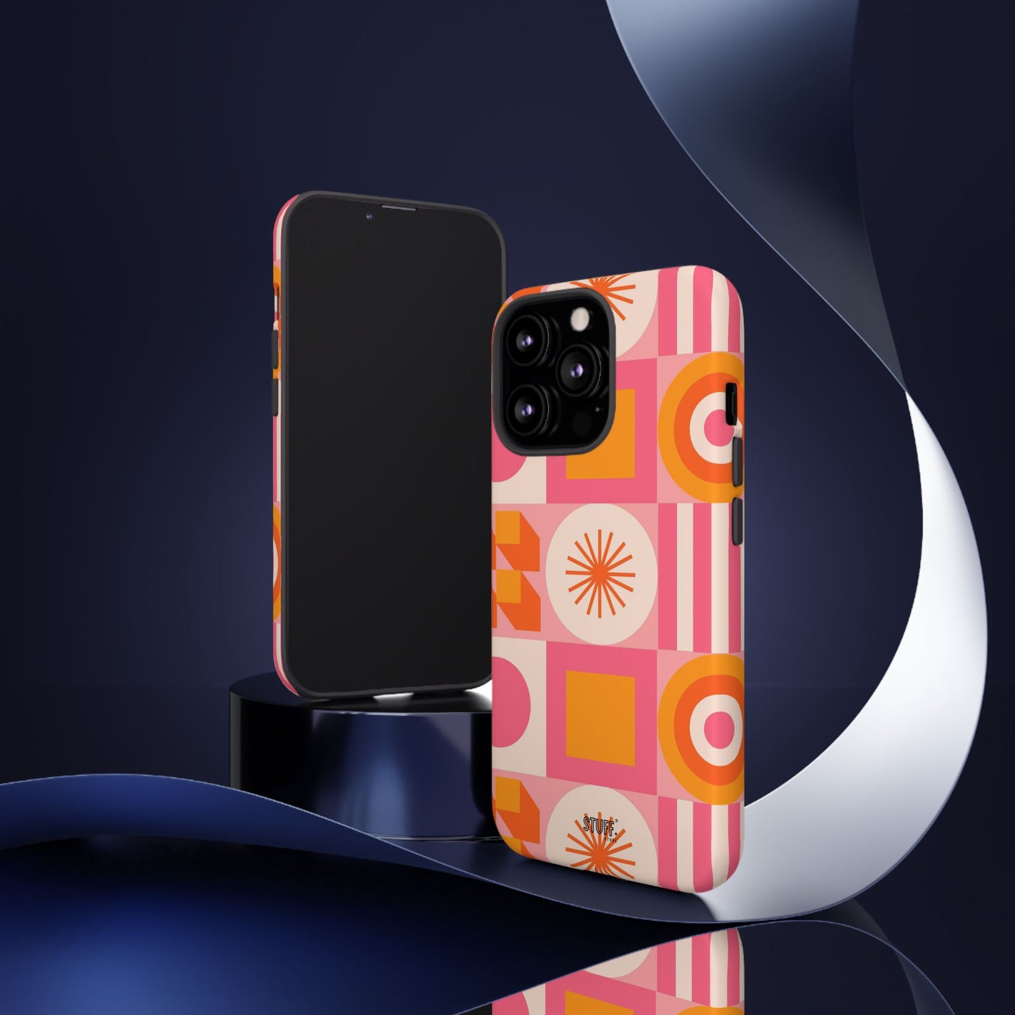 Stella Case | Coque résistante double protection avec Design coloré Rétro