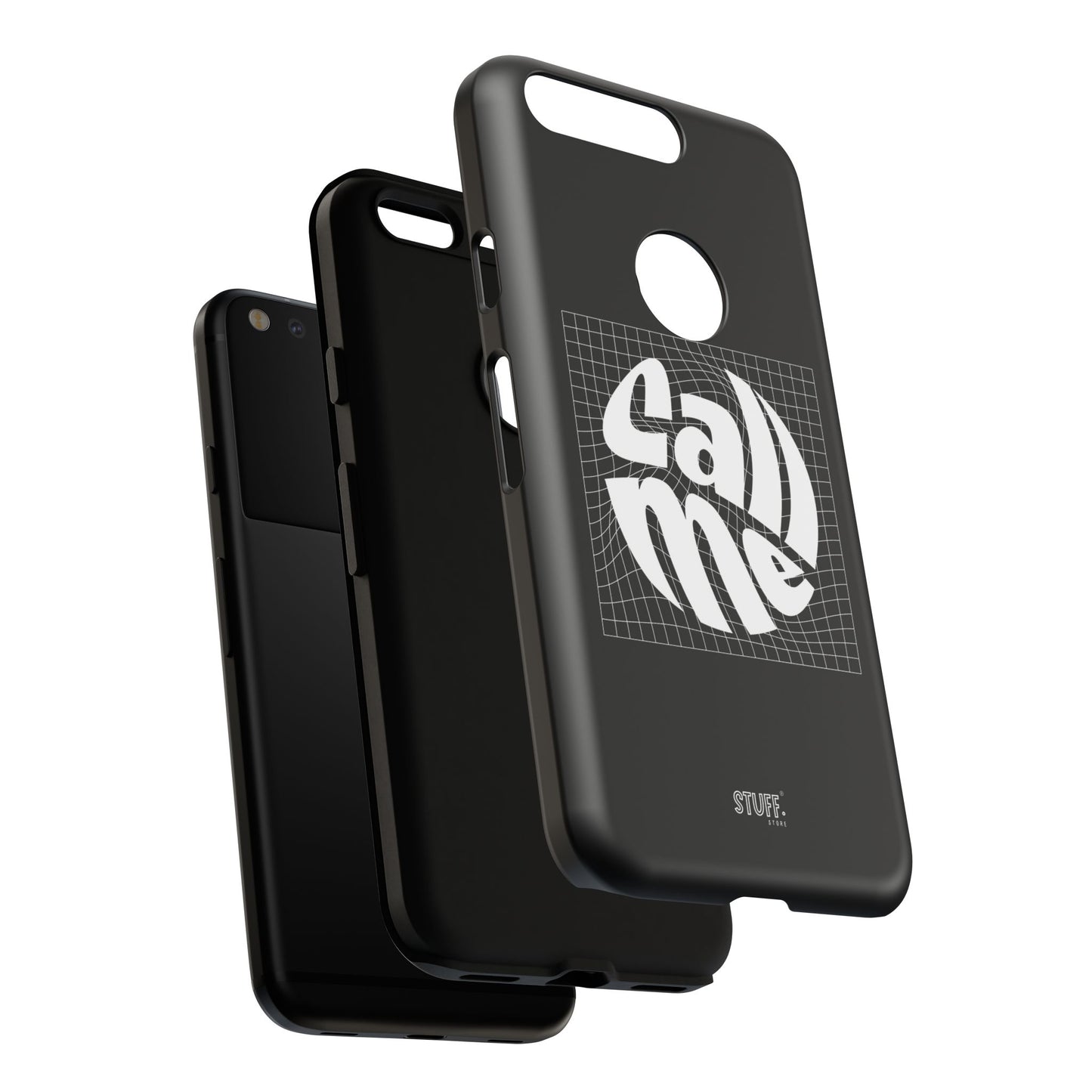 Call Me Case | Coque résistante double protection - Noir Effet Mat
