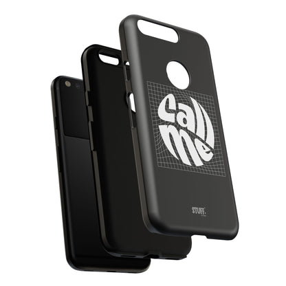 Call Me Case | Coque résistante double protection - Noir Effet Mat