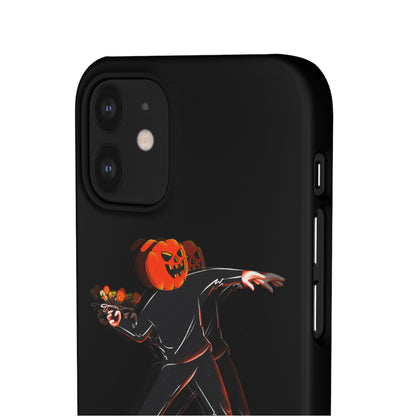 Pumpksy | Coque snap légère et résistante inspiration Banksy – Noir