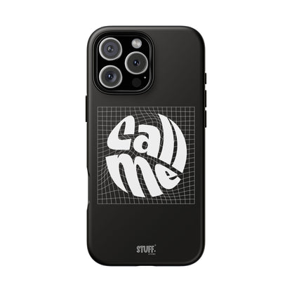 Call Me Case | Coque résistante double protection - Noir Effet Mat