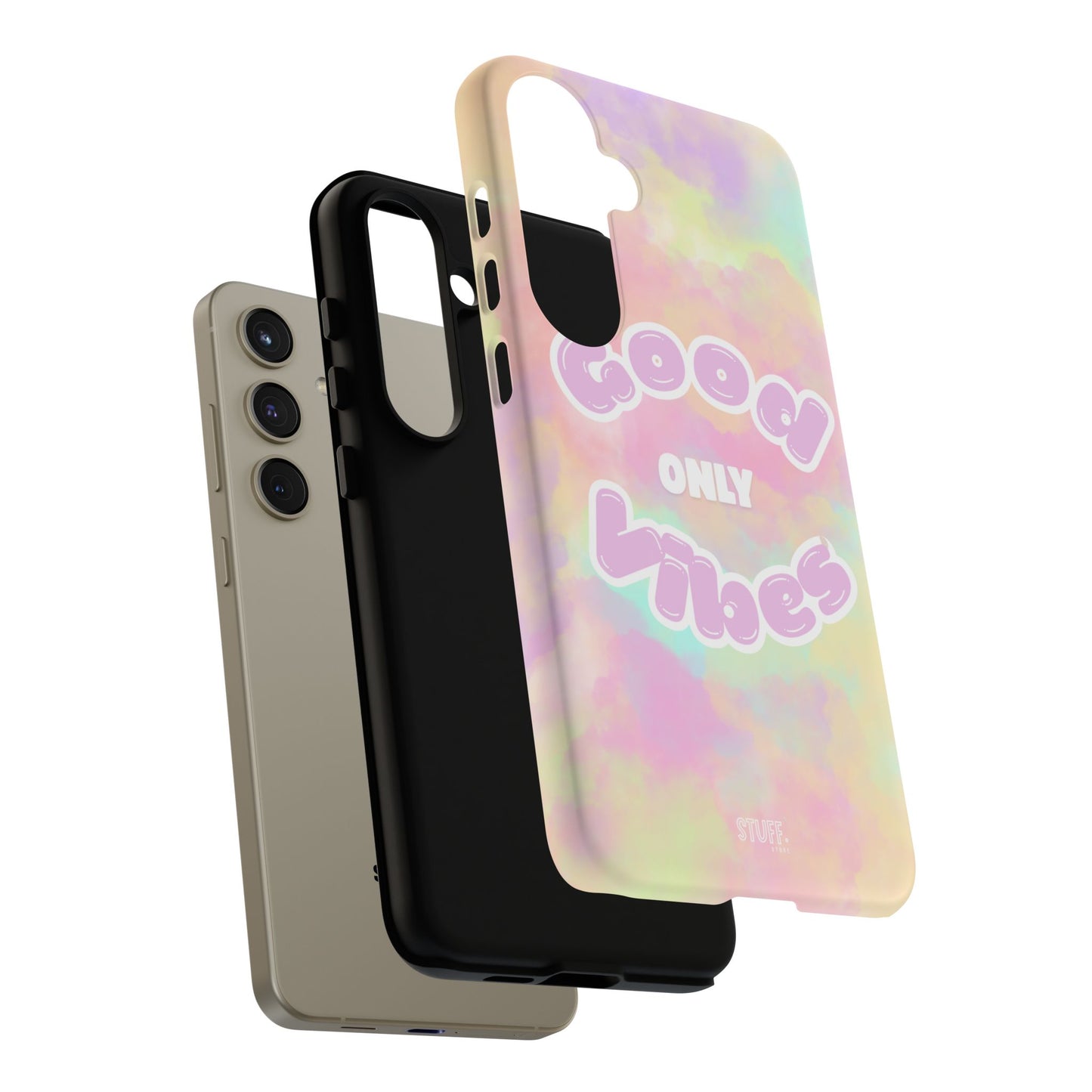 Good Vibes Only Case | Coque résistante double protection avec Design Aesthetic