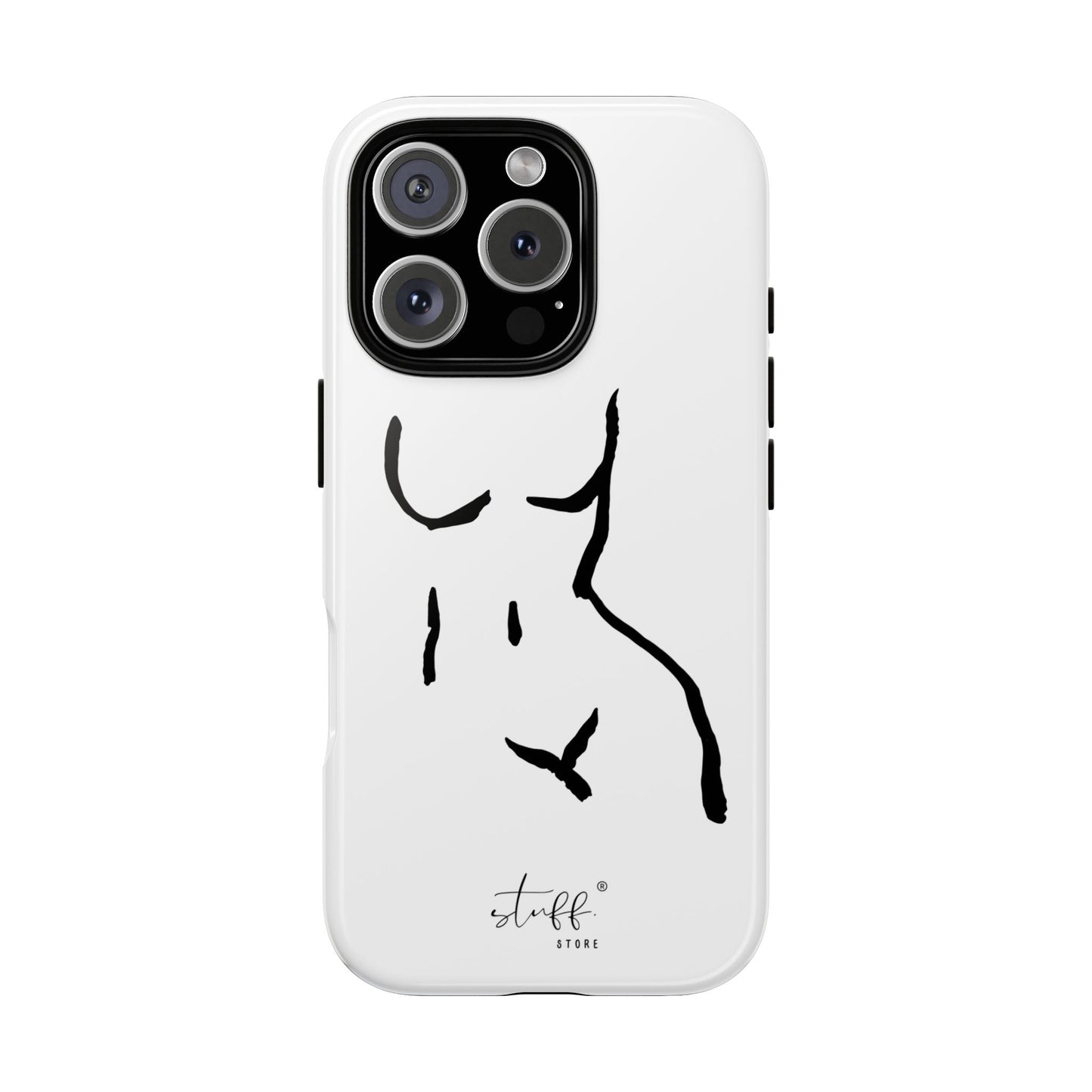 The Curve Case | Resistant double protection shell with Minimalist Design by Women