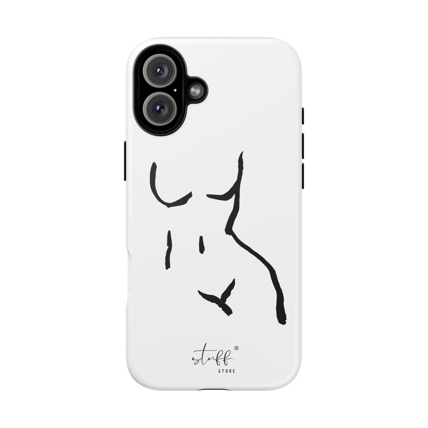 The Curve Case | Resistant double protection shell with Minimalist Design by Women