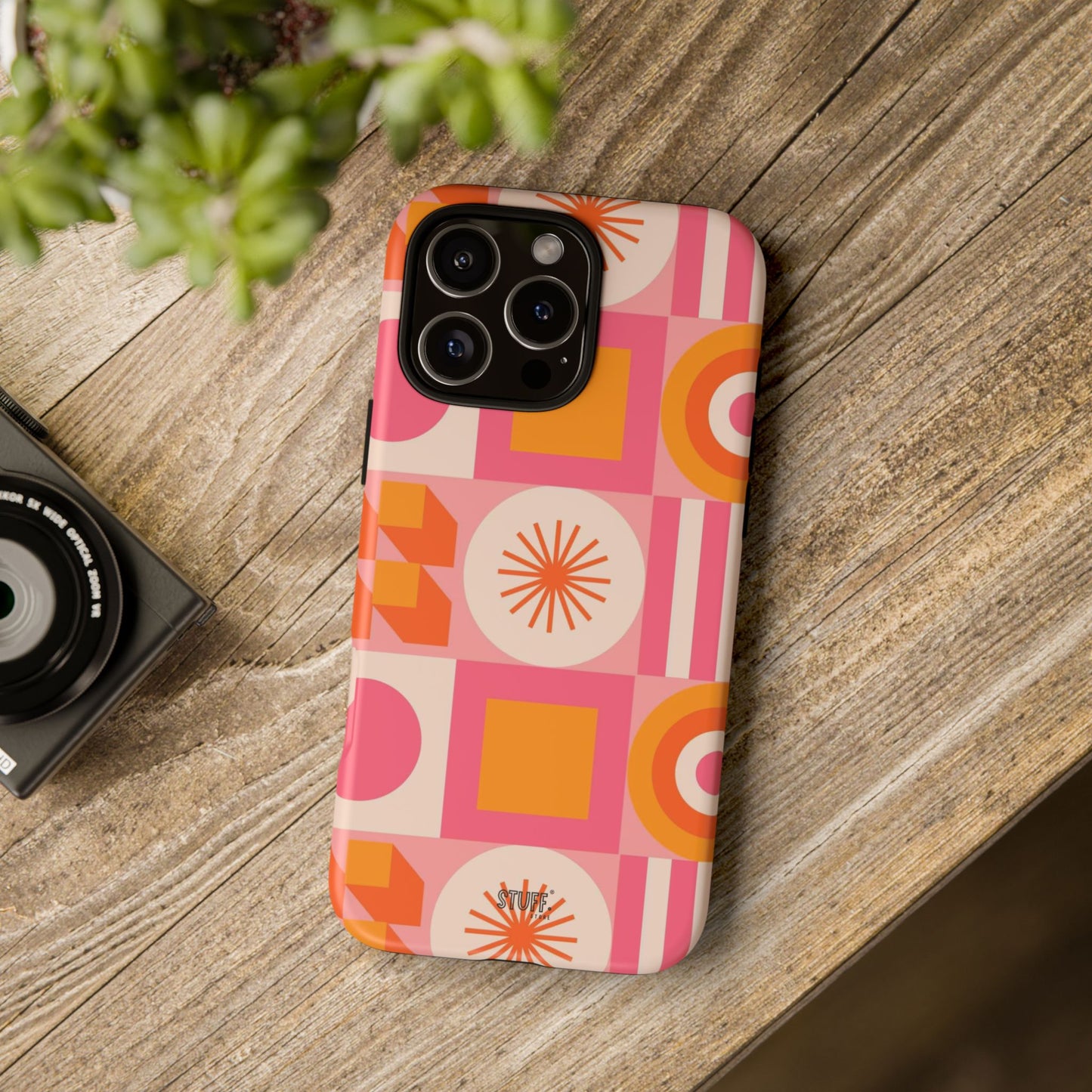 Stella Case | Coque résistante double protection avec Design coloré Rétro