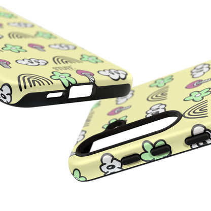 Pixie Case | Coque résistante double protection — Collection Pixie — Jaune