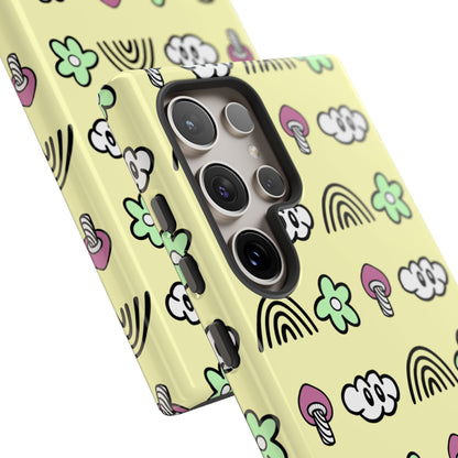 Pixie Case | Coque résistante double protection — Collection Pixie — Jaune