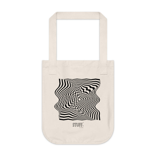Tote Bag Distortion | Sac cabas eco-friendly en coton bio