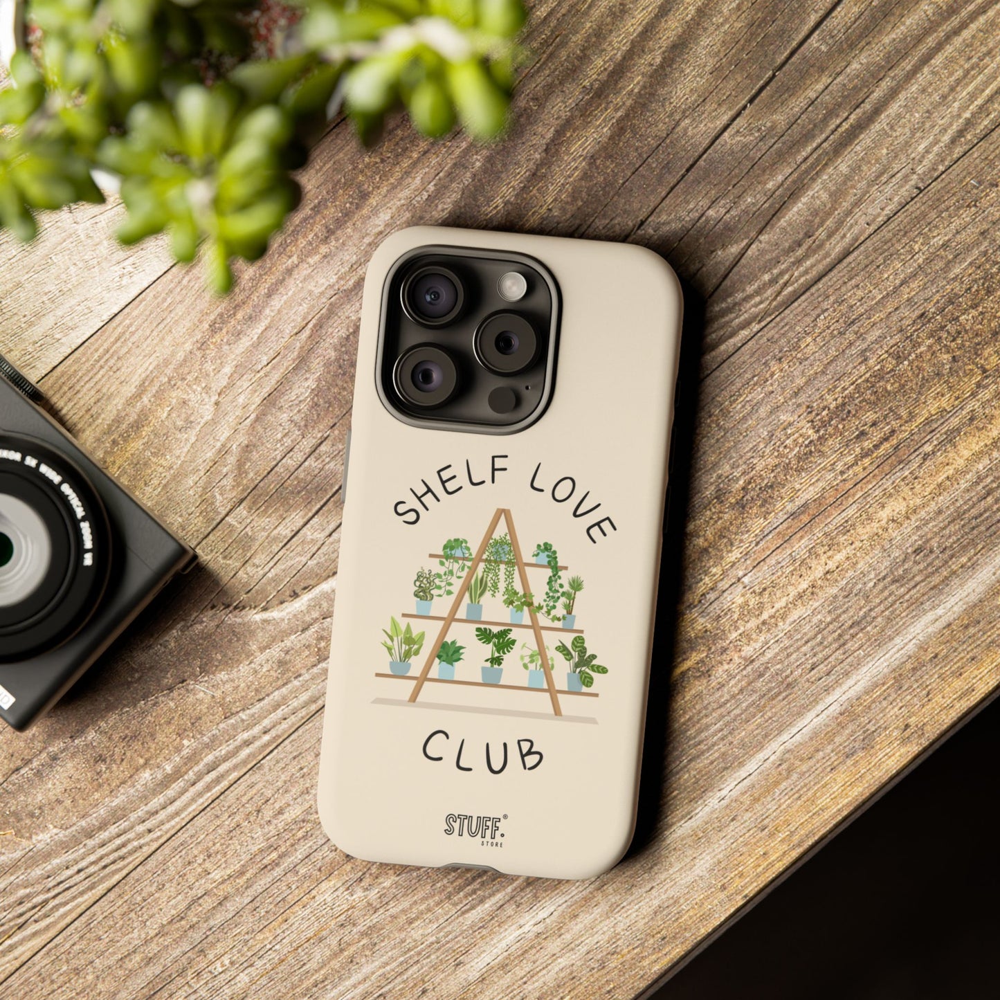 Shelf Love Club – Coque résistante à double protection | Parfaite pour les amoureux des plantes