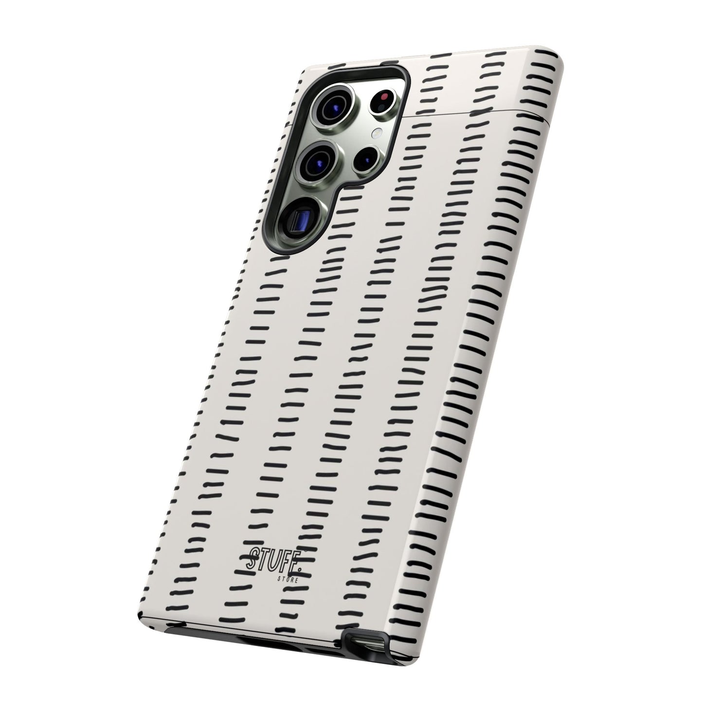 Striped Case | Coque résistante double protection antichoc - Design Minimaliste