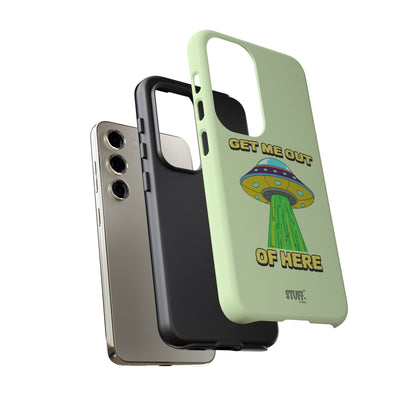 Get Me Out of Here | Coque résistante anti-choc — Vert Menthe