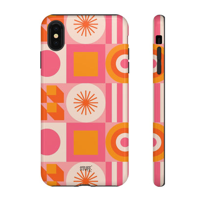 Stella Case | Coque résistante double protection avec Design coloré Rétro