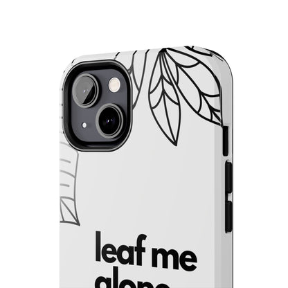 Leaf Me Case | Coque résistante double protection avec design minimaliste