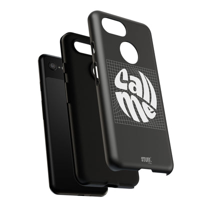 Call Me Case | Coque résistante double protection - Noir Effet Mat