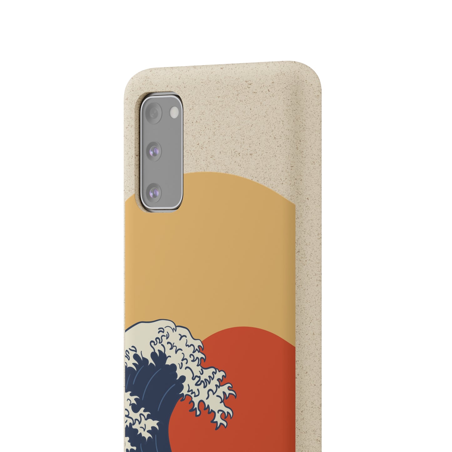 La Grande Vague | biodegradable shell in bamboo and bioplastic - inspired by Japanese art