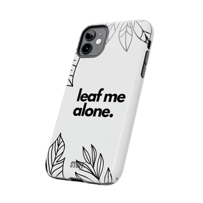 Leaf Me Case | Coque résistante double protection avec design minimaliste