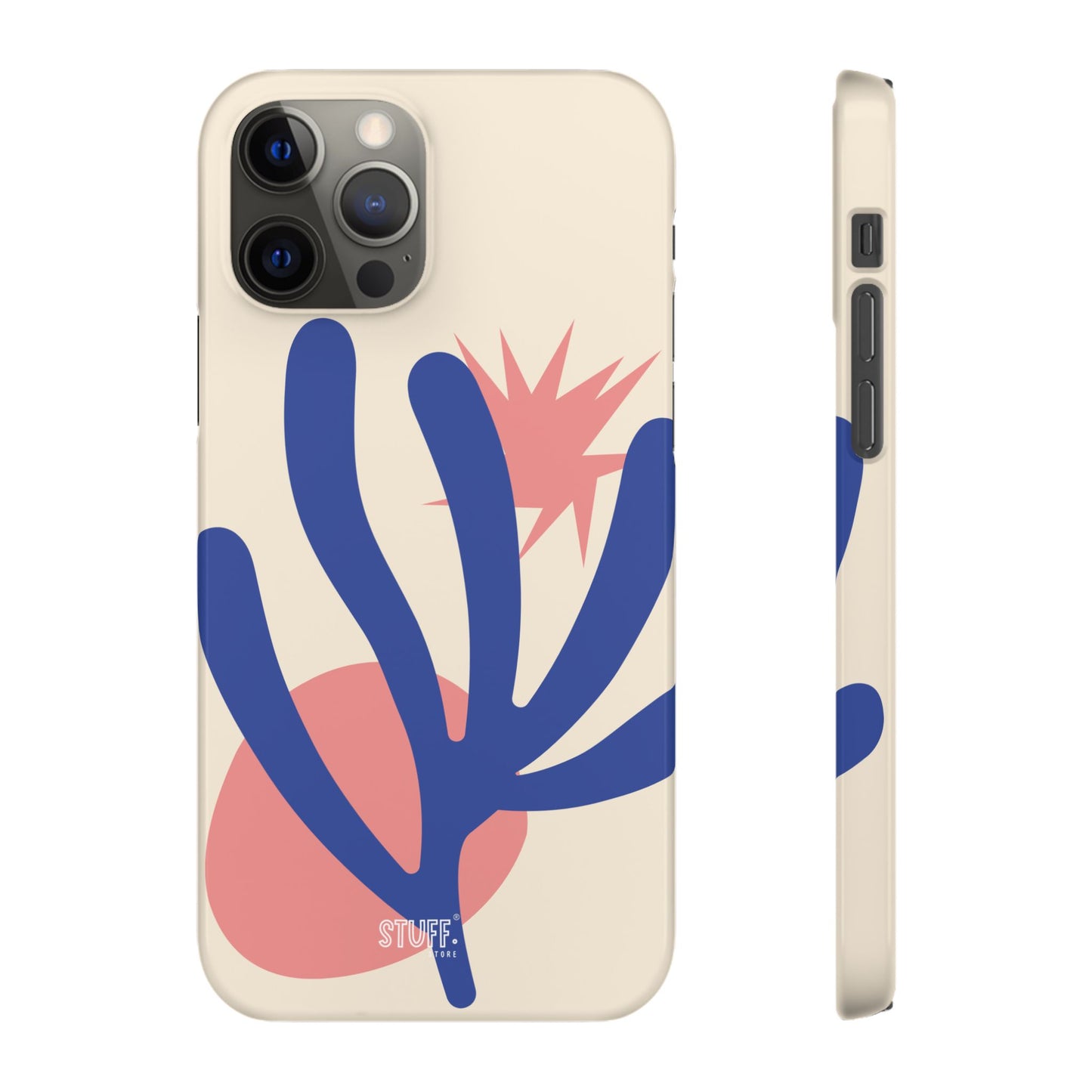 Botanica Case | Coque snap légère et résistante avec Design Floral inspiration Matisse