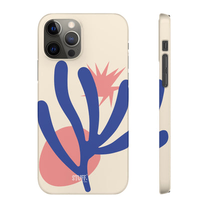 Botanica Case | Coque snap légère et résistante avec Design Floral inspiration Matisse