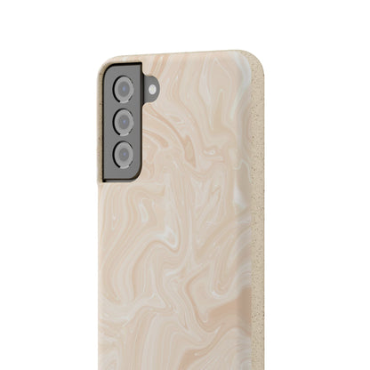 Liquid Marble Case | Coque Eco-Friendly en Bambou et Bioplastique Effet Marbré - Disponible avec Emballage Cadeau