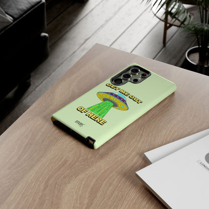 Get Me Out of Here | Coque résistante anti-choc — Vert Menthe