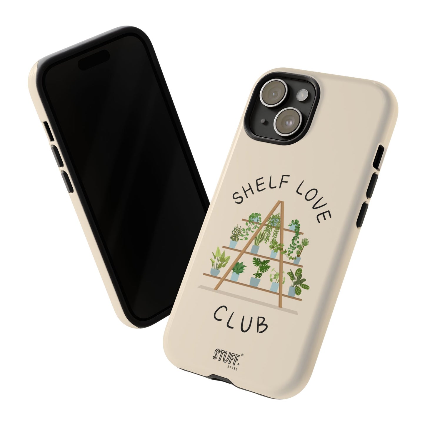 Shelf Love Club – Coque résistante à double protection | Parfaite pour les amoureux des plantes