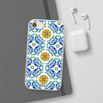 Mediterranea Case | Coque flexible et légère — Motif mosaïque méditerrannéen