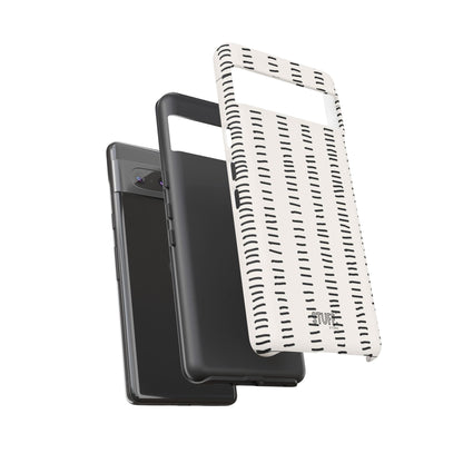 Striped Case | Coque résistante double protection antichoc - Design Minimaliste